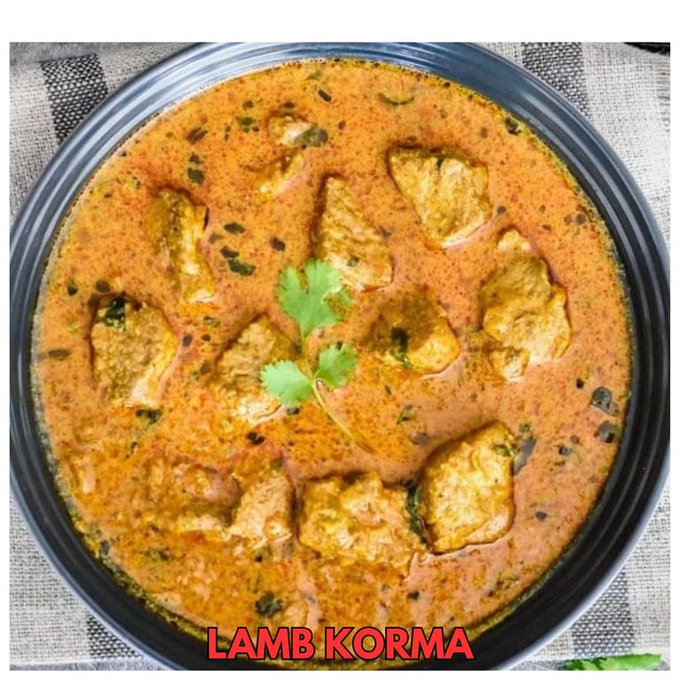 Indulge in Our Lamb Korma