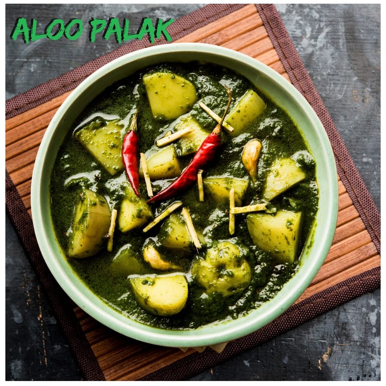 Aloo Palak Delight