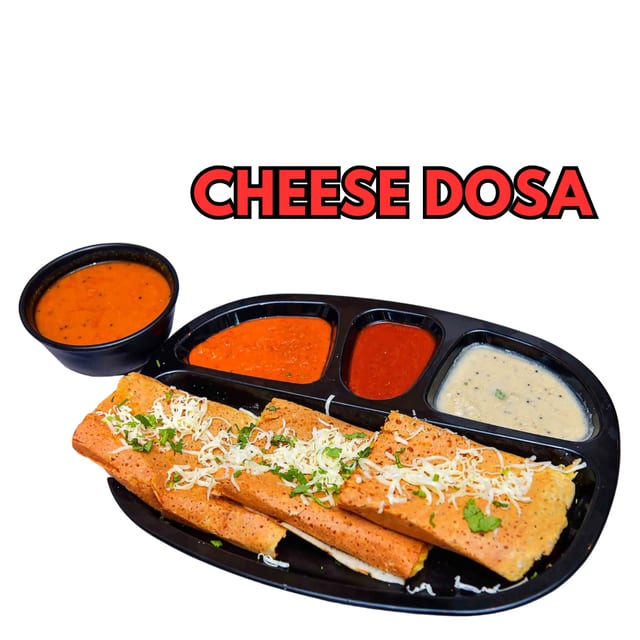 Cheese Dosa.