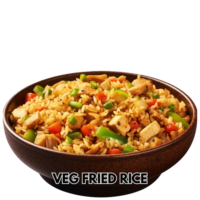 VEG FRIED RICE.