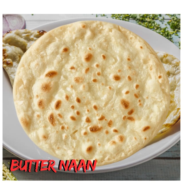 Butter Naan Bread.
