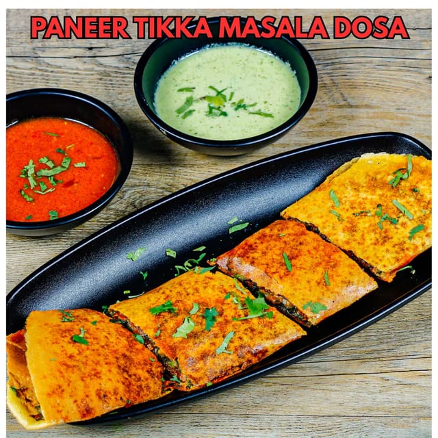 Paneer Tikka Masala Dosa.