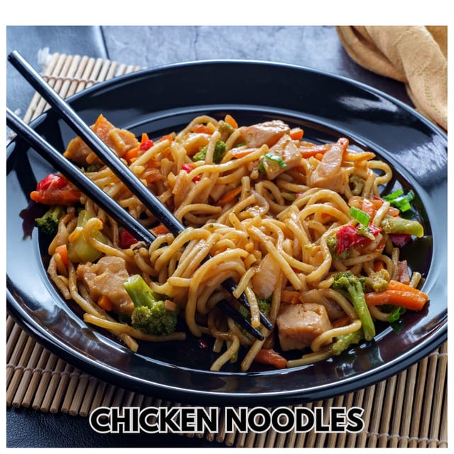 CHICKEN NOODLE.